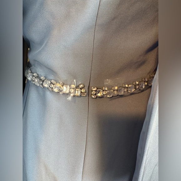 Jenny Packham Thalia Cape Embellished Dress - Picture 10 of 17